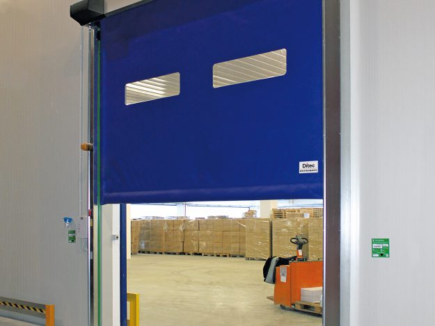 Roll Up High Speed Door | Rapid Roll Industrial Door | Roché Security