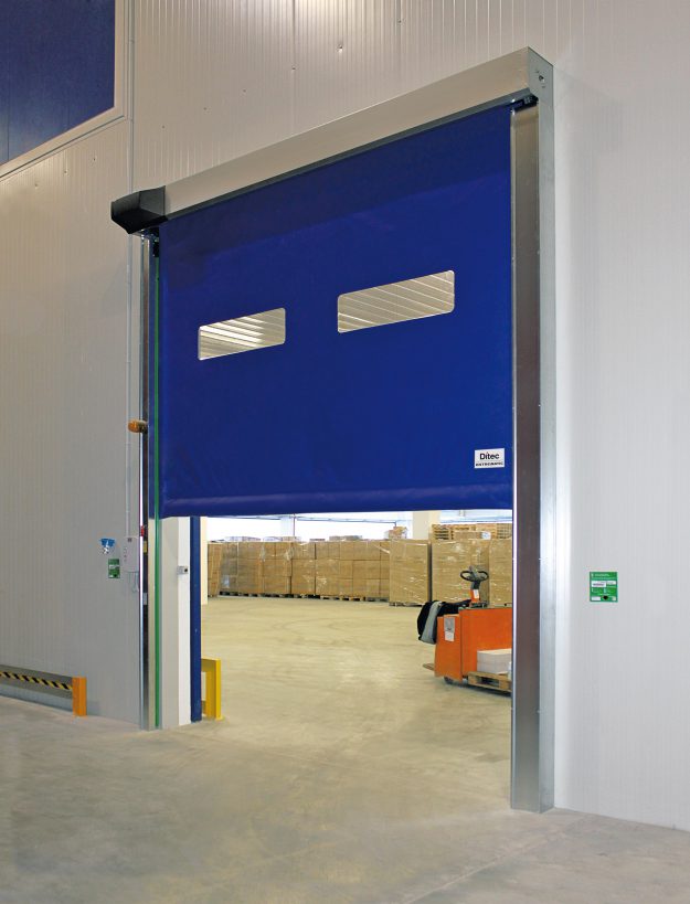 Roll Up High Speed Door | Rapid Roll Industrial Door | Roché Security